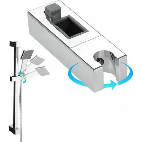 Adjustable Rectangular Shower Head Sliding Holder for Bathroom (1/4)