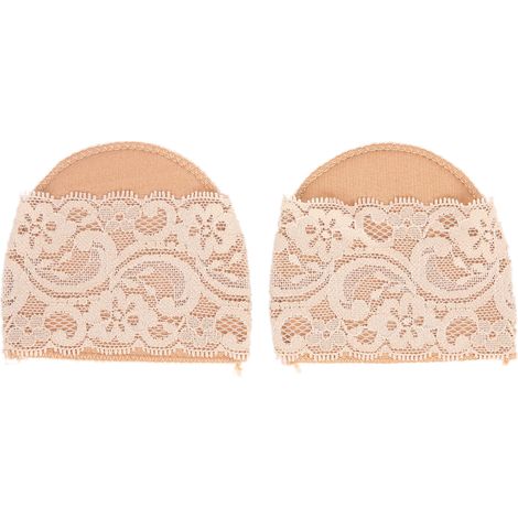 Avant-pied coussinets antidérapants pour chaussures à talons hauts femme, protection du pied, manchons couleur chair (1/5)