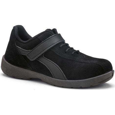 S.24 - Chaussure femme indoor Basse - ELEA NOIR S1P taille 35 - Ce produit de marque S24 est neuf.