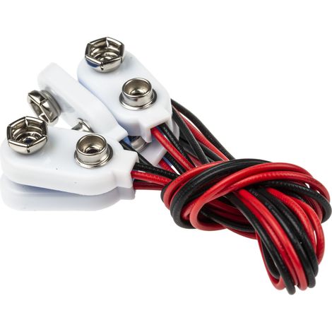 Rs Pro – Contact de batterie 9V PP3 type A pression – Paquet de 5 – Connexion sécurisée pour appareils électroniques – Compatible avec dispositifs 9V