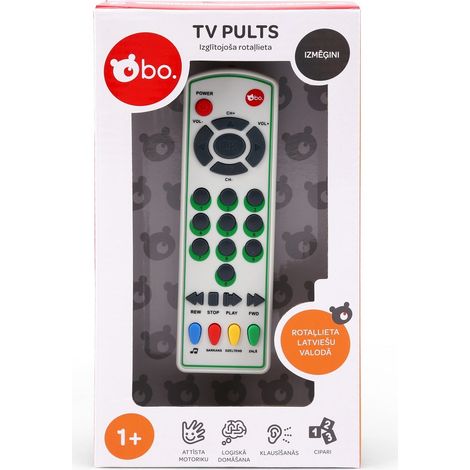Bo. Control remoto de televisión educativo (en idioma letón) (1/5)