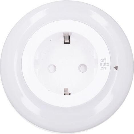 Dimmable LED night light with plug adapter, rotary switch, 3 adjustable modes, in-wall night light, for bedroom and bathroom (1/5)