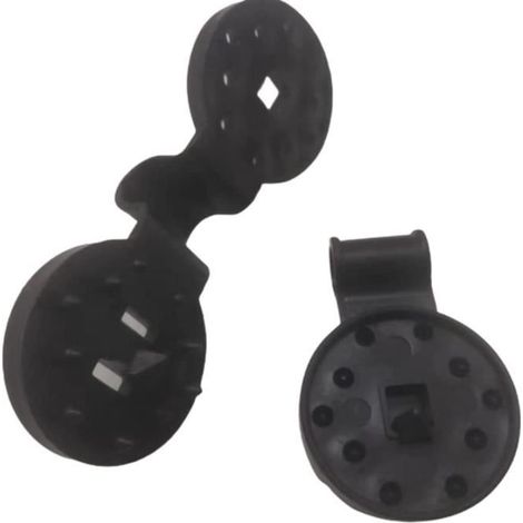 Plastikclips - 20er Pack - Beliebtes Design - Einfach zu installieren - Ohne UV-Schutz