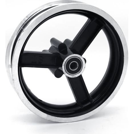 (Schwarz) 10-Zoll-Radnabe für Elektroroller, passend für Kugoo M4 und M4 Pro, 80/65-6 255x80 10x2 10x2,125 10x2,25 10x2,5 10x3,0