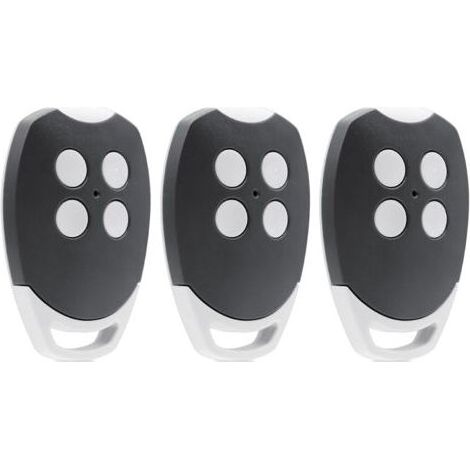 3 pièces de rechange télécommande Ditec, 433,92 MHz 4 canaux, télécommande compatible avec Ditec GOL4, BIXLG4, BIXLP2, BIXLS2 (1/5)