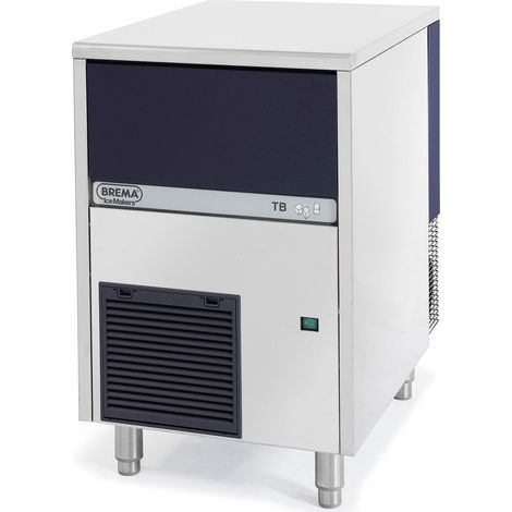 Machine à Glaçons Nuggets 90kg/24h Réserve 30kg Pompe de Vidange - Air - Brema