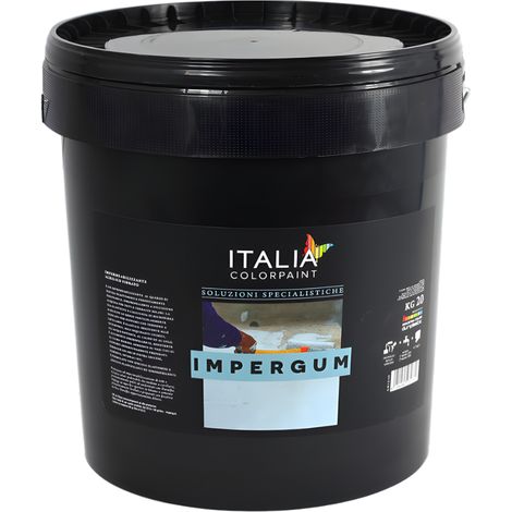 Impergum impermeabilizzante elastomerico per terrazze grigio formato 5 kg - confezione 1