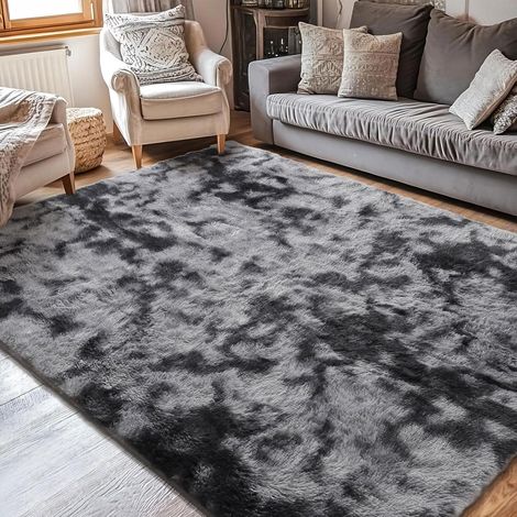 1 Tapis Moelleux, Antidérapant, Fausse Fourrure, Salon, Chambre (1/5)