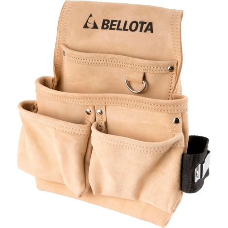 Ceinture porte outils en cuir avec 4 poches - BELLOTA PC4BOL (1/5)