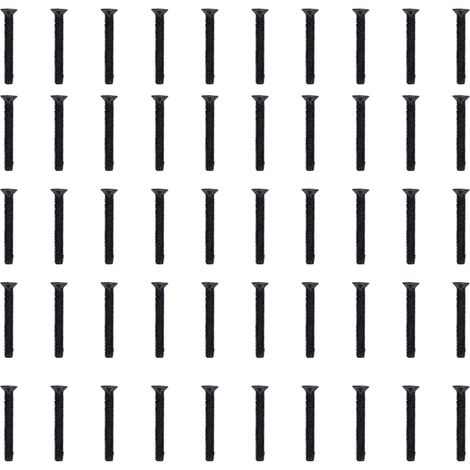 50 vis à tête fraisée cruciforme plate M4 A2-70 pour réparation et maintenance M4x30