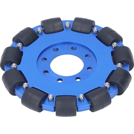 Roue Omni 5 pouces en alliage d'aluminium, composant de moyeu pour robot DIY (roue omnidirectionnelle unique) M5604-0014-0127 (1/5)