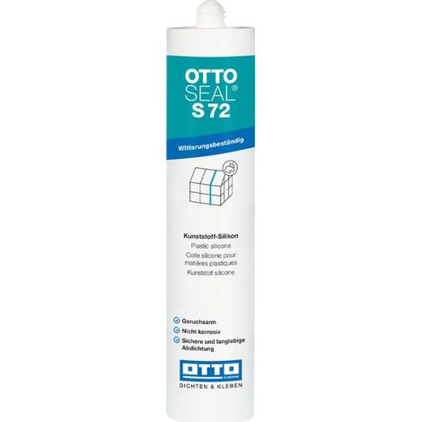 OTTOSEAL Silikon S-72 310ML RAL 7004 - 7072493