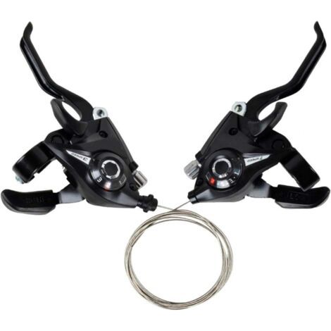 Dérailleurs de vélo, dérailleurs de vélo de route, dérailleurs Shimano 7 vitesses, manettes de vitesses au guidon, accessoires de freins pour VTT et vélos de route (1/5)