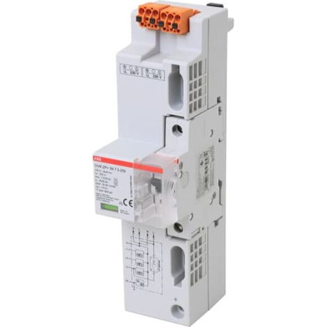 ABB Stotz-Kontakt Überspannungsableiter OVR ZP+3N 12,5-255 MCB6 4p 12,5/50kA