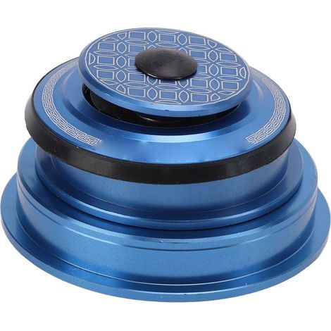 Jeu de direction à roulements Viaron pour VTT, en alliage d'aluminium, avec roulements étanches et fourche à tube droit conique. (1/5)