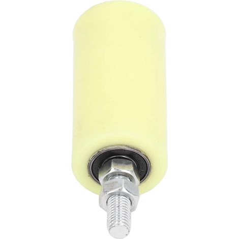 Rouleau de Guidage, Rouleau de Poteau de Guidage de Portail Coulissant (14 cm), Nylon Robuste M12, Ensemble de Support, Longueur Utile de 100 Mm, pour Portes Coulissantes (1/5)