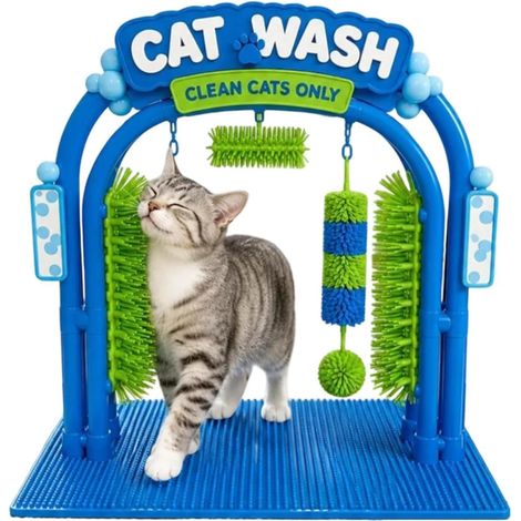 Station Toilettage Pour Chat,Arche De Toilettage Autonome,Cat Wash Grooming (1/5)