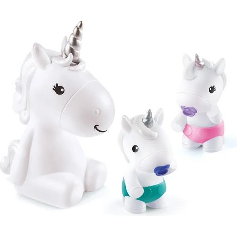 Rincones decorativos luminosos DIY de la familia Unicornio