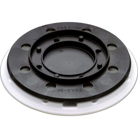 Plateau de ponçage FESTOOL ST-STF 125/8-M4-J W-HT – Grain moyen 125 – Dimensions 20,3 x 17,8 cm – Pour ponçage bois dur (1/4)
