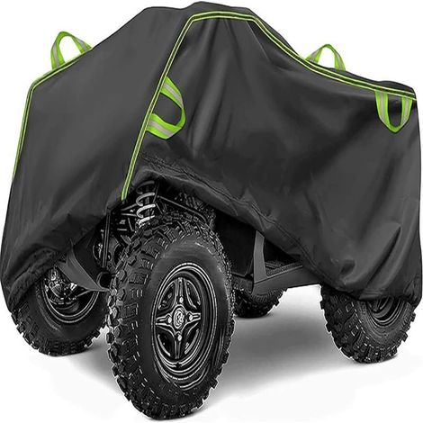Robuste Abdeckung für das Grizzly 700 EPS Quad (2007–2025), Ganzjahres-Außenschutz für Quads, Quad-Garage mit elastischem Saum und Gurten (1/5)