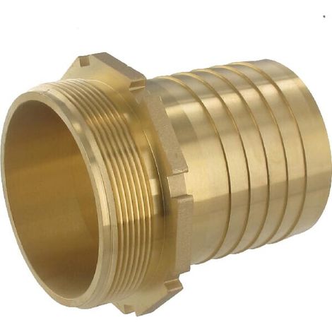 Boq. manguera lat贸n 75mm 3"ext UNIVERSAL HCN120HBR075075