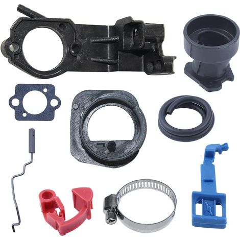 Kit de réparation du collecteur d'admission pour tronçonneuse Husqvarna 346XP 351 353, bride d'admission du carburateur, kit de collecteur d'admission. (1/5)