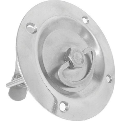 Cadenas de sol rond en acier inoxydable, boucle de sol, cadenas pour boîte à outils, cadenas pour bateau de pêche, cadenas de cabine, accessoires de quincaillerie (1/3)