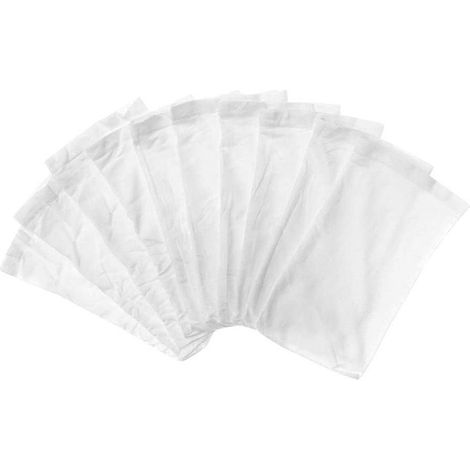 Chaussettes d'écumoire de piscine 10 pièces, filtre de piscine, sac poubelle-Ensoleillé (1/5)