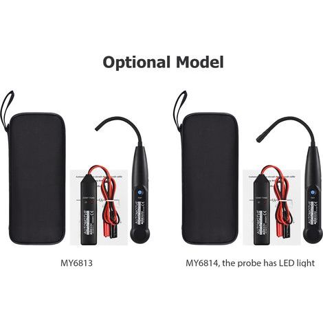 KKmoon MY6813 Automotive Cable Tracing Kit with tone generator, probe, short circuit detector and multi-function wire break point, 3.5 mm headphone jack and tool kit. (1/5)