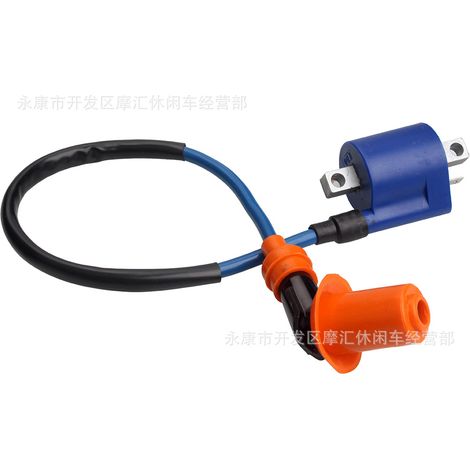 Off-road motorcycle, ATV, beach buggy, scooter GY6 CG125 150 250cc, high voltage transformer, ignition coil (orange) (1/4)