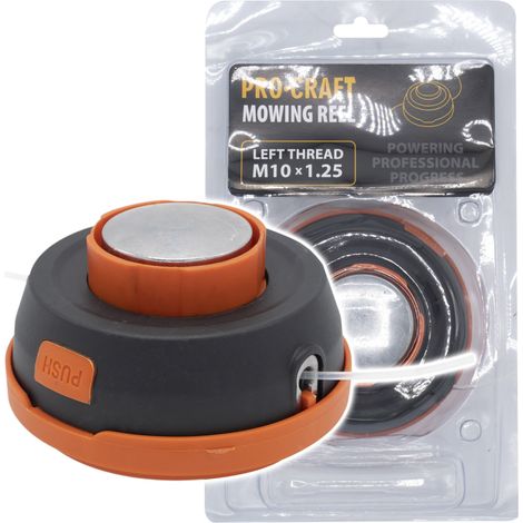 Cabezal de hilo Procraft MR-7 con rodamiento de bolas, 2,4 mm x 2,5 m, M10 x 1,25 (1/5)
