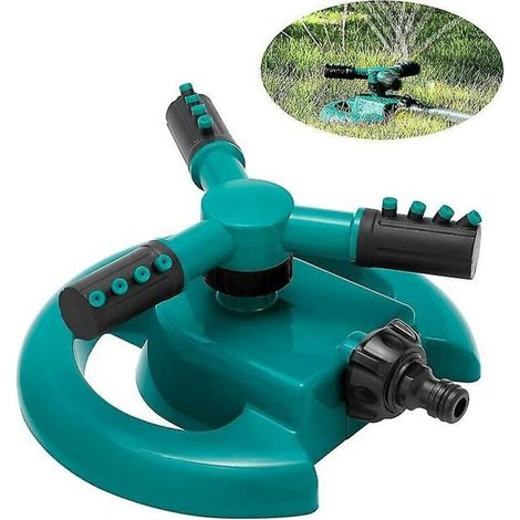 Arroseur de jardin, arroseur automatique pour pelouse, arroseur rotatif à 360 degrés-AquaForge (1/5)