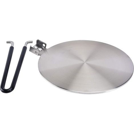 Diffuseur de chaleur 2019 en acier inoxydable plaque adaptateur induction café-lait ustensiles de cuisine plaque à induction diffuseur de chaleur pour cuisinière électrique 19,1 cm