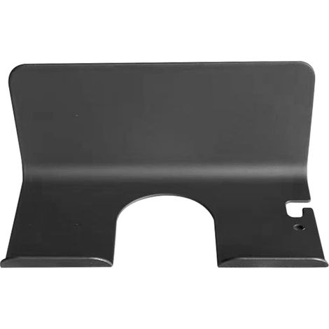 Wandmontierter Haartrocknerhalter – Platzsparende Aluminium-Wandhalterung ohne Bohren – Organizer-Ablage für Haartrockner und Haarstylinggeräte – 1 Stück (120 g) (1/5)