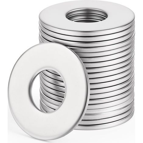 20 pièces Rondelles Métal M10, Rondelles Plates Inox M10 x 25mm (1/5)