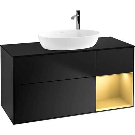 Villeroy & Boch F952HFPD Meuble sous-lavabo Finion F95 (1/2)