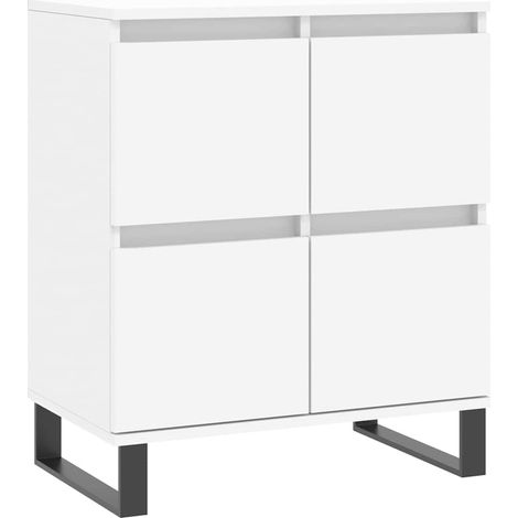 Sideboard/Anrichte/Buffet Weiß 60x35x70 cm Holzwerkstoff LXWW301247 (1/5)