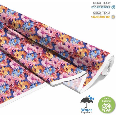 OUTDOOR DEKOSTOFFE OXFORD - Motiv Blumen I DX5267