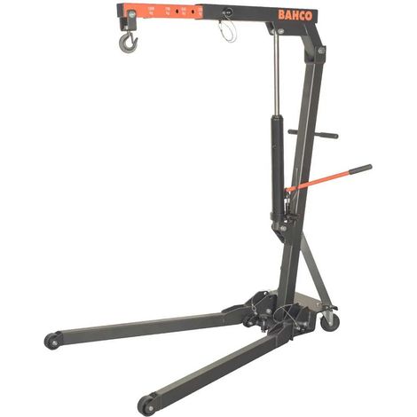 Argano Bahco folding crane capacità 1 ton altezza max 2175 mm