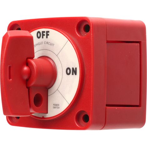 Sélecteur de batterie marine 300A DC48V, interrupteur marche/arrêt à 2 positions, convient aux batteries de camping-car et de voiture. (1/5)