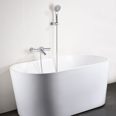 Imex -  Grifo Ducha y Bañera Termostatico Cromado Serie  Eco-Kent