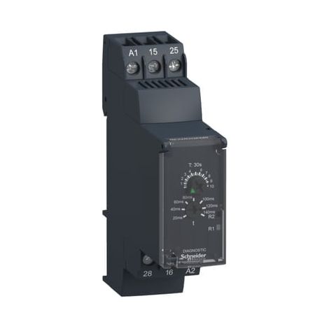 Relè temporizzatore RE22 2CO Qe 30s 24-240VACDC - RE22R2QEMR
