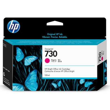 HP 730 130-ml Magenta DesignJet Ink Cartridge Druckerpatrone 1 Stück(e) Original Standardertrag