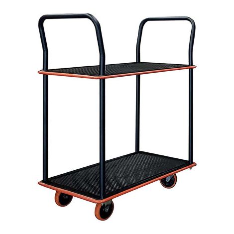 Stockman - Servante standard 120 kg 2 plateaux en acier laqué Transpratic - SED2