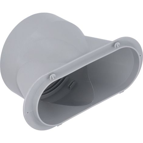 Raccord de tuyau d'évacuation pour climatiseur portable de 5 pouces, pièce de climatisation, adaptateur de fenêtre compatible avec les filetages CW et CCW (1/5)