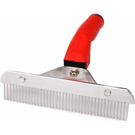 Outil Brosse À Râteau Pour Chien Conception De Râteau Peigne À Poils De Chien Accessoires Pour Animaux De Compagnie Râteau De Démêlage Râteau De Toilettage Pour Chien Peigne À (1/5)
