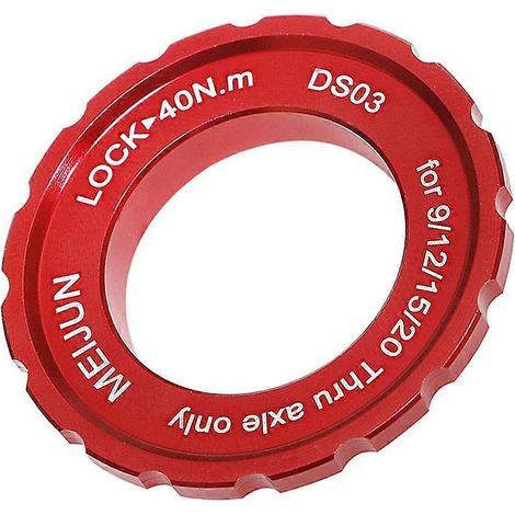 MEIJUN Fahrrad-Centerlock-Scheibenschloss-Abdeckung aus Aluminium für Mountainbikes 9/12/15/20