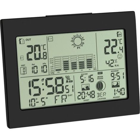 TFA Dostmann HORIZON 35.1155.01 Funk-Wetterstation Anzahl Sensoren max. 3