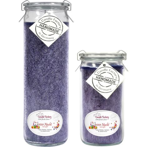 Candle Factory Kerzen-Set 1001 Nacht Big + Mini Jumbo Duftkerze Dekokerze (1/5)