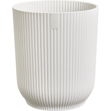 Elho Vaso per Orchidee Vibes Fold 12,5cm Bianco - Design Moderno e Sostenibile (1/3)